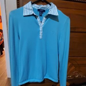 Medium Chaps collared sweater